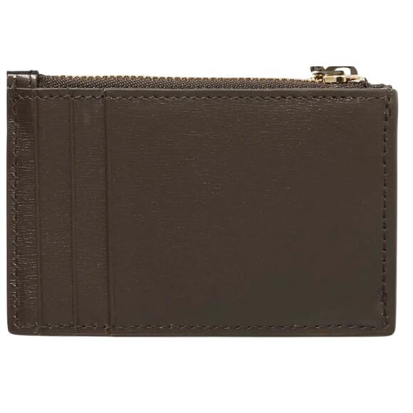 Gucci Luce Embellished Textured-Leather Canvas-Jacquard Cardholder - Beige NWB - Picture 3 of 5